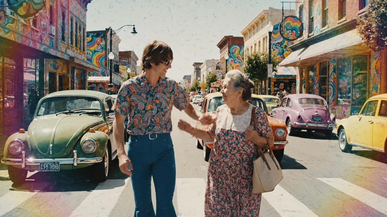 The character shows that he’s here to help people, as 60s ga