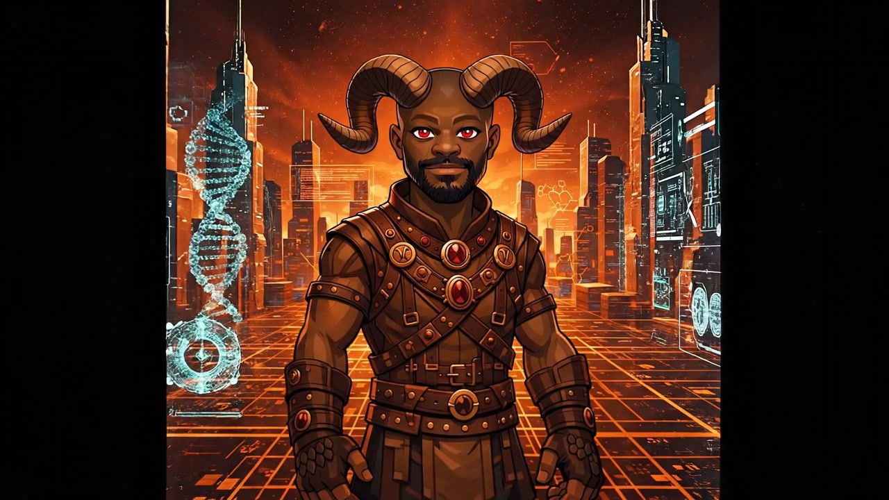 Tecnaries is ruminating, photorealistic, hyper-detailed, ult